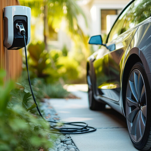 A vehicle charger